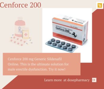 Cenforce 200 mg | Black Viagra | Online at Trusted Dose Pharmacy