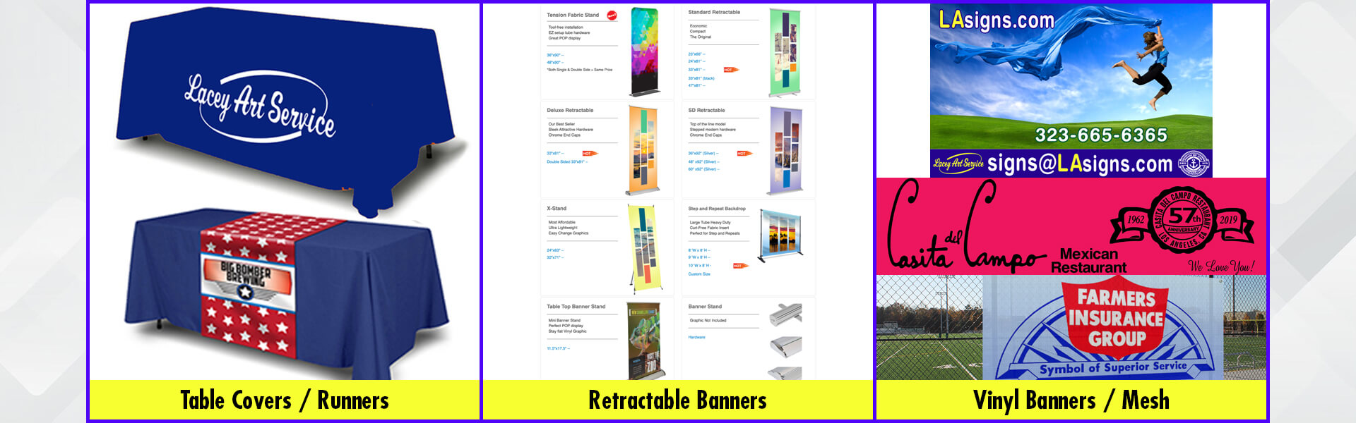 LA signs - Print Outdoor and Custom Banners in Los Angeles